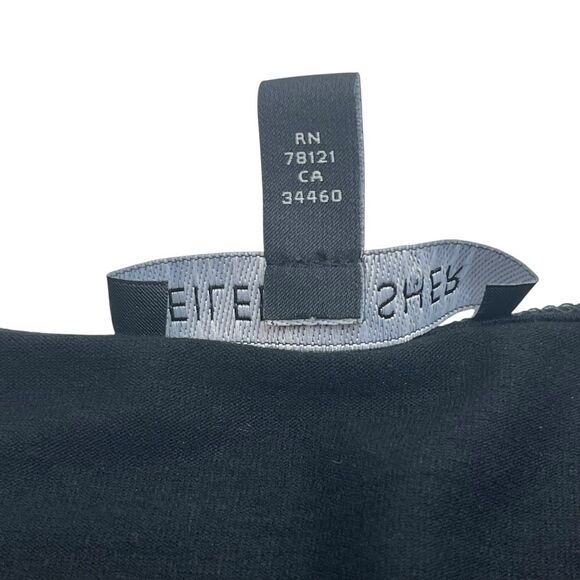 Eileen Fisher Womens Scoop Neck Stretch Jersey Shell Tank Top Black Size Medium - Picture 5 of 14